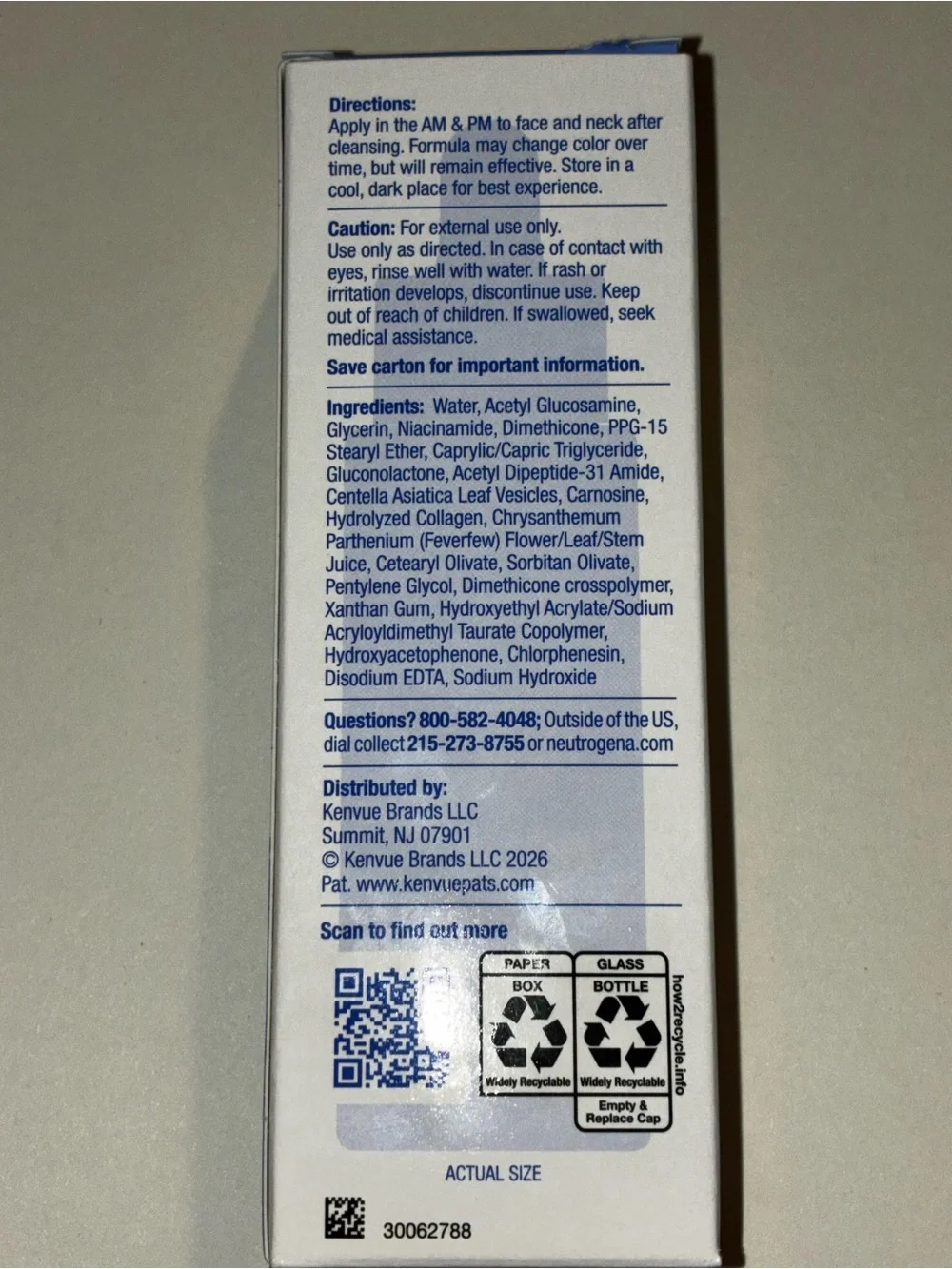 Neutrogena Collagen Bank Laser Perfecting Serum
